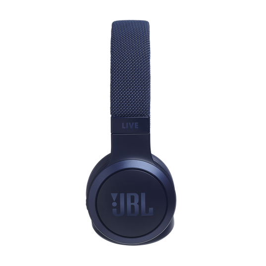 JBL LIVE 400BT - Blue - Your Sound, Unplugged - Detailshot 1